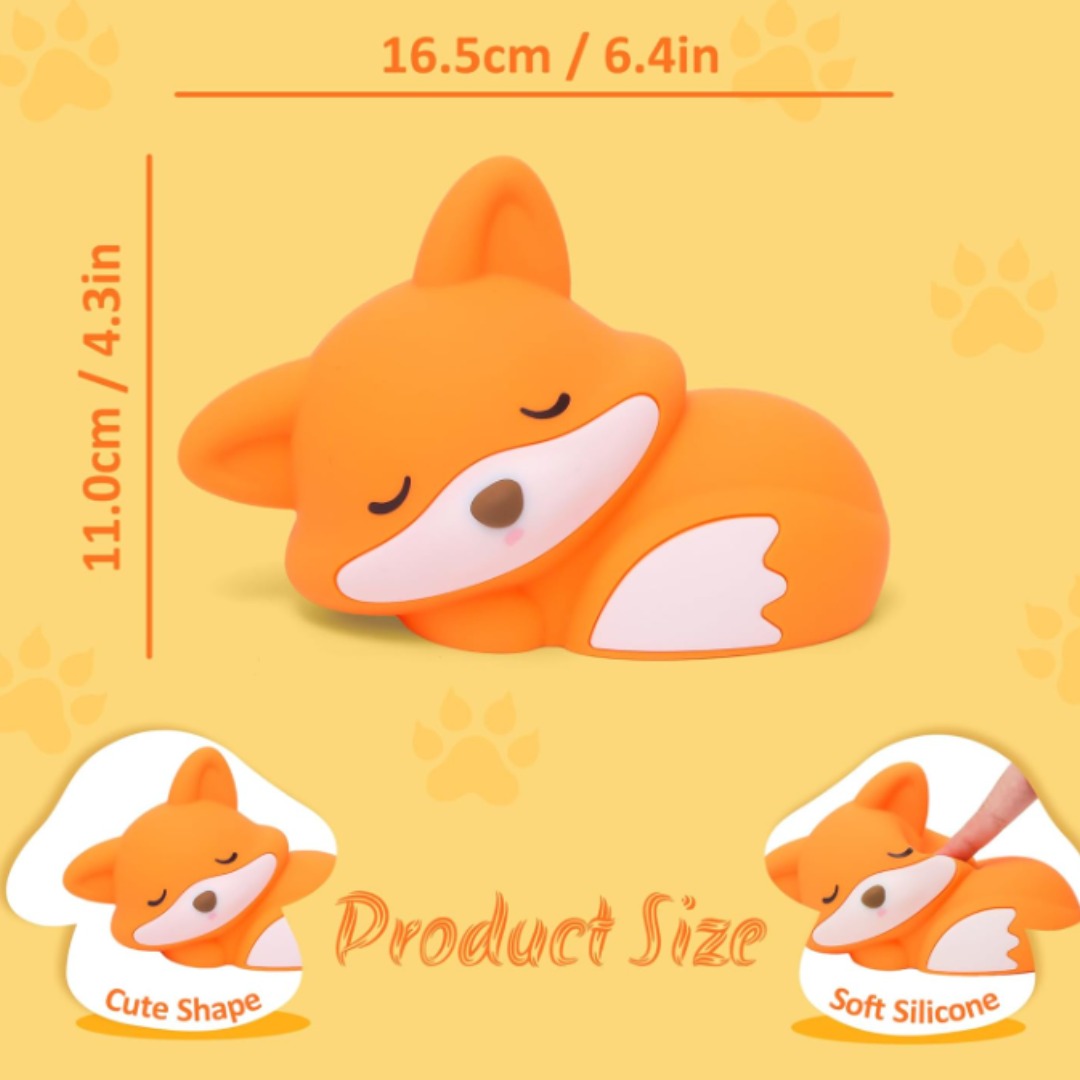 Lampará De Zorro Para Dormir Mejor